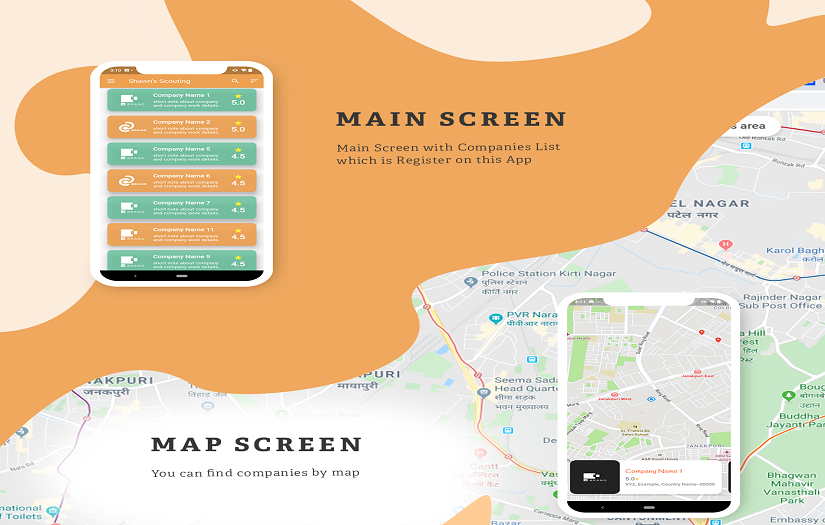 SHAWN'S SCOUTING - BUSINESS LISTING APP UI screenshot 2